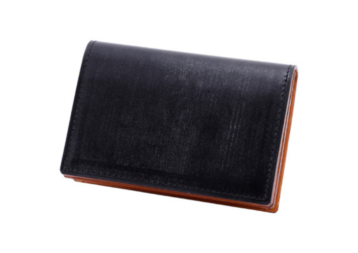 1:GANZO THIN BRIDLE 通しマチ名刺入れ