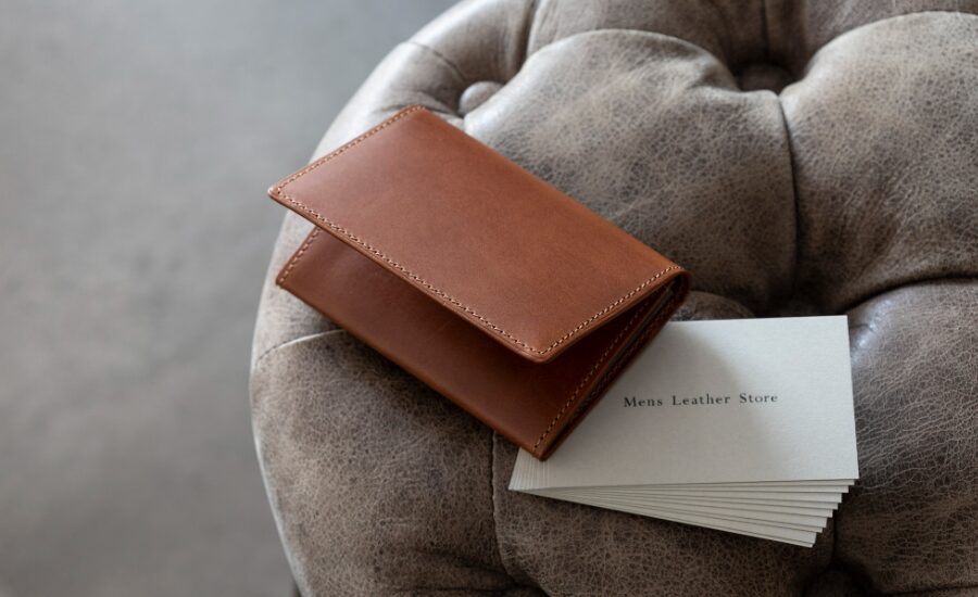 ブッテーロレザー名刺入れ