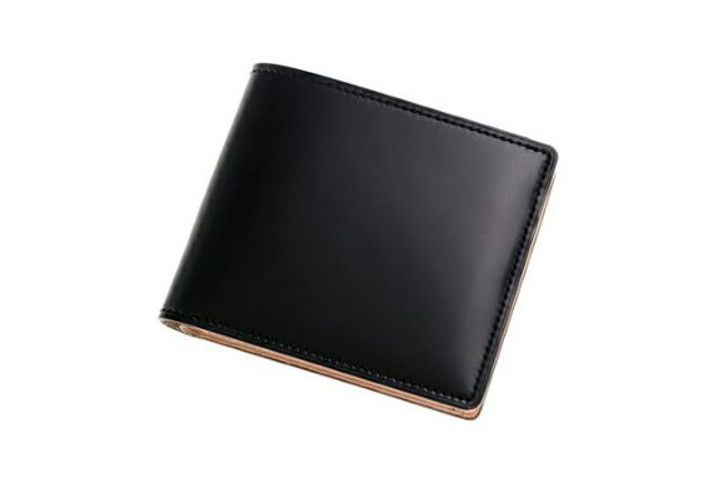 コードバン二つ折り財布