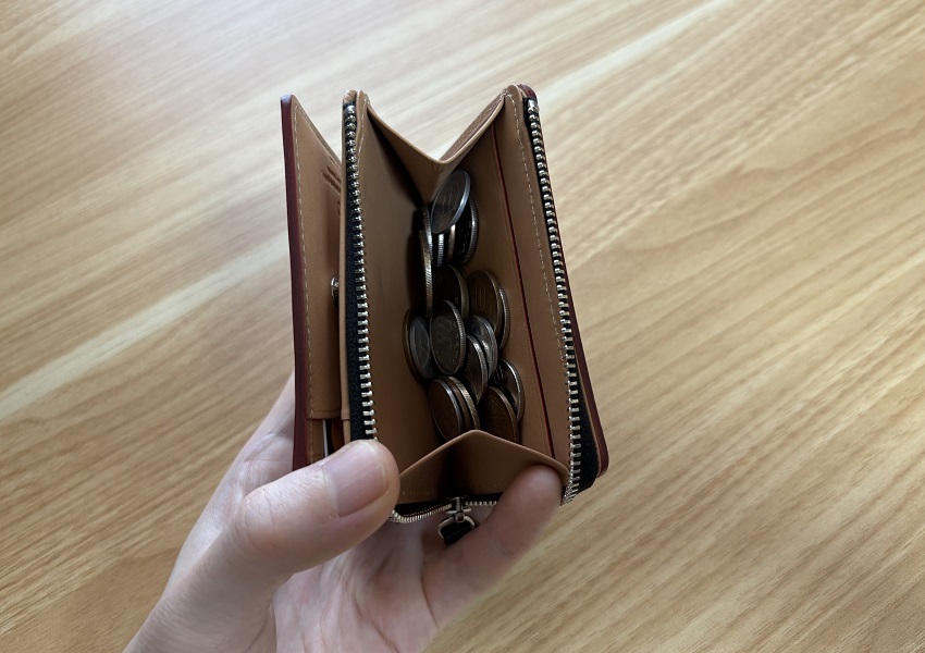 小銭入れが使いやすい